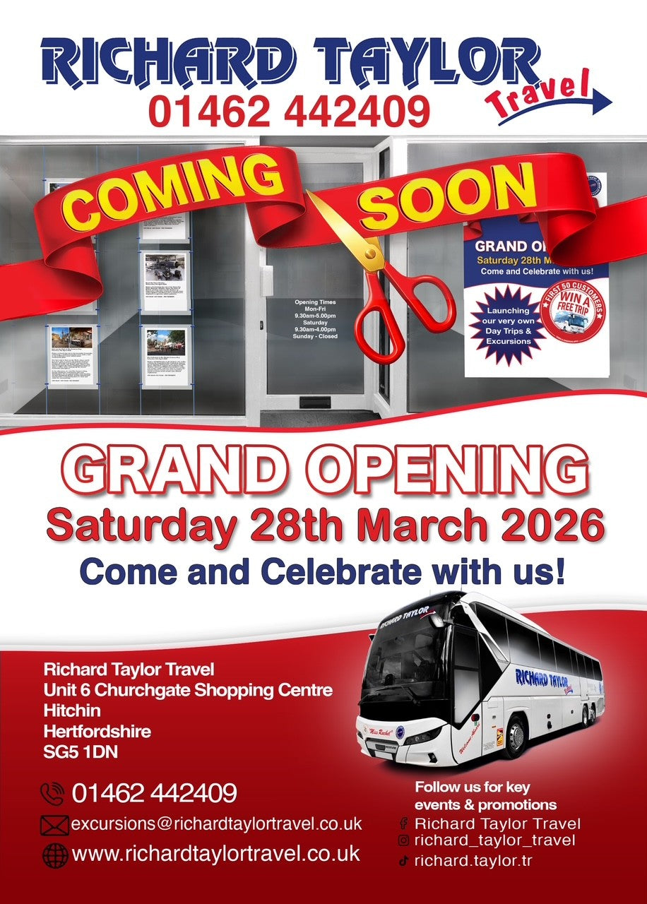 Coming Soon - Our New Travel Store Open Day
