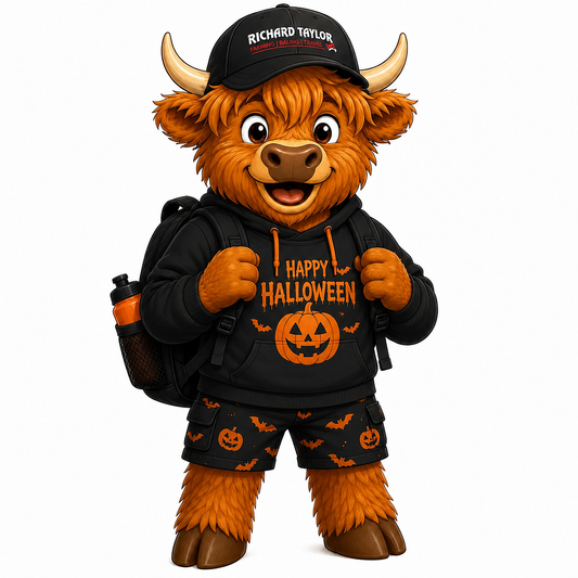 Charlie Arthur Dress ready for a Halloween day trip adventure