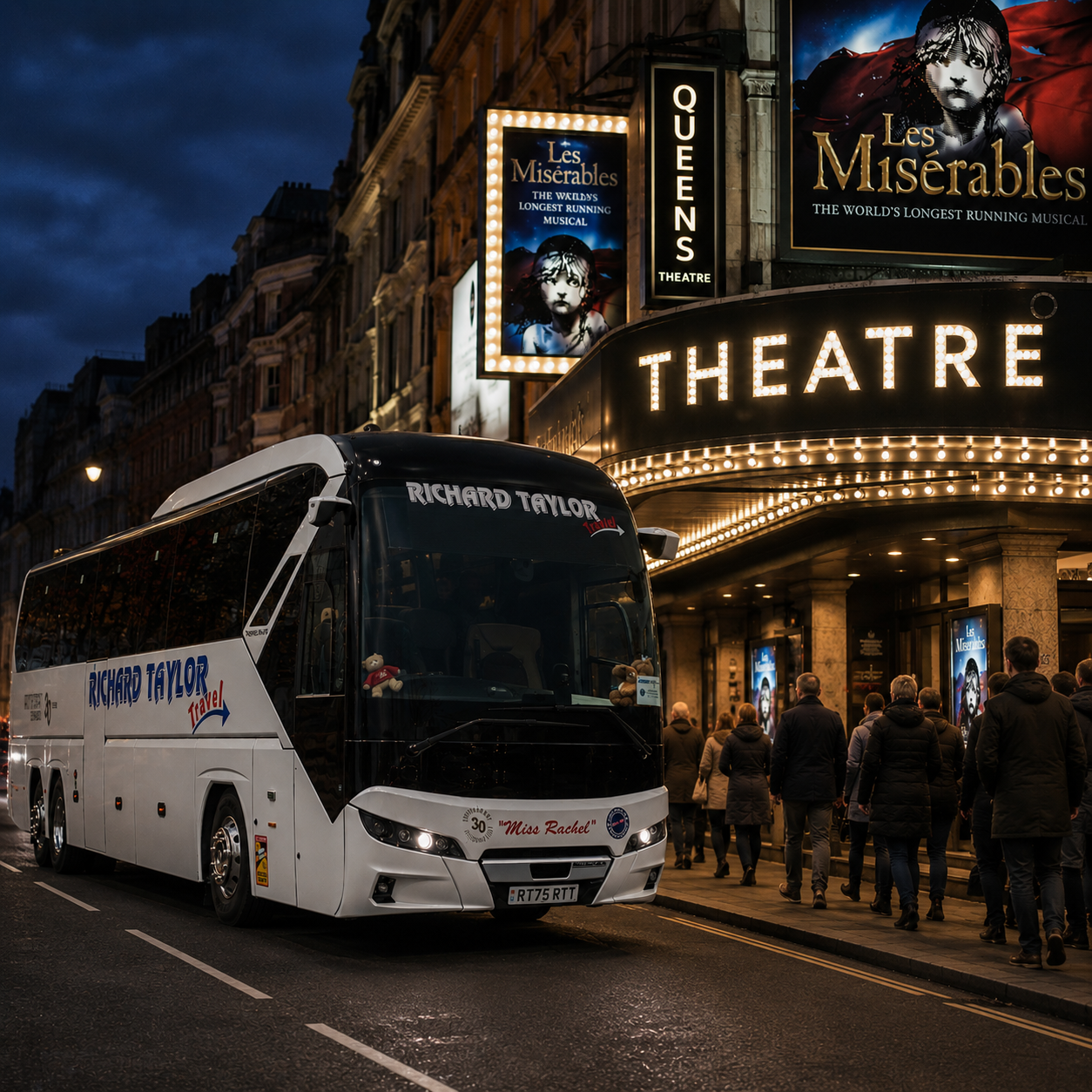 Richard Taylor Travel Pick-Up Points
