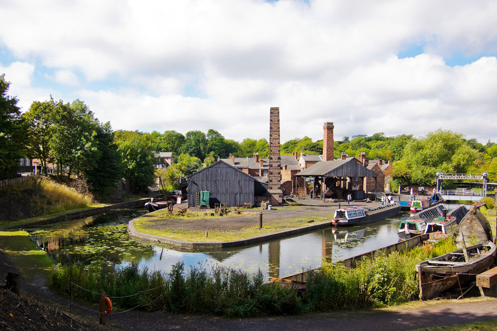 The Black Country Living Museum is an open-air museum of rebuilt historic buildings in Dudley, West Midlands, England. It is located in the centre of the Black Country, 10 miles west of Birmingham.