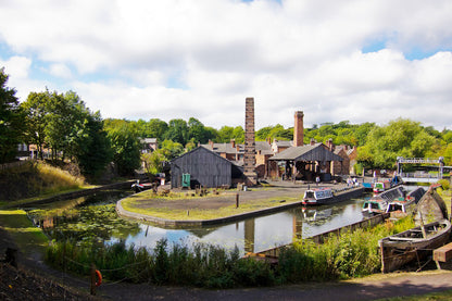 The Black Country Living Museum is an open-air museum of rebuilt historic buildings in Dudley, West Midlands, England. It is located in the centre of the Black Country, 10 miles west of Birmingham.