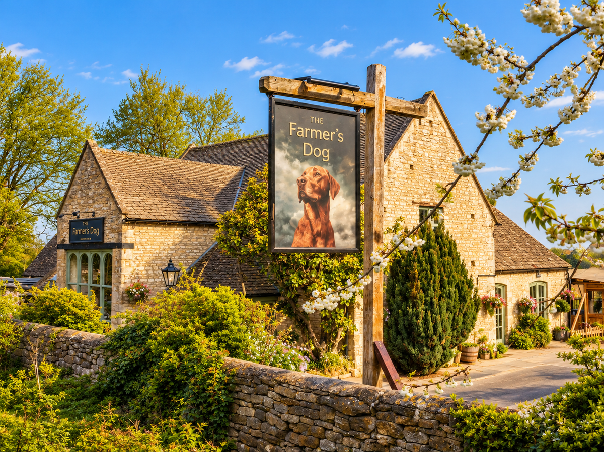 The Farmer's Dog & Burford – A Cotswolds Day Trip - Saturday 17th April 2027