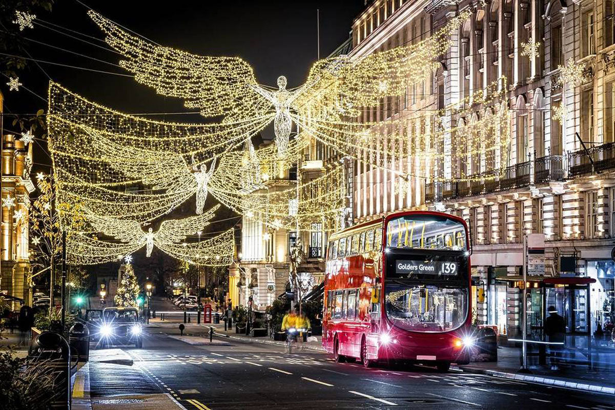 London Christmas Lights & Fish 'N' Chips Day Trip - Monday 14th December 2026