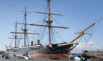 Portsmouth Historic Dockyard is a premier UK maritime heritage site, blending a working Royal Navy base with world-class attractions. It features iconic ships like HMS Victory, the Mary Rose museum, and HMS Warrior. Visitors can explore 500 years of naval history through museums, galleries, and harbour tours in a secure,,, waterfront setting.