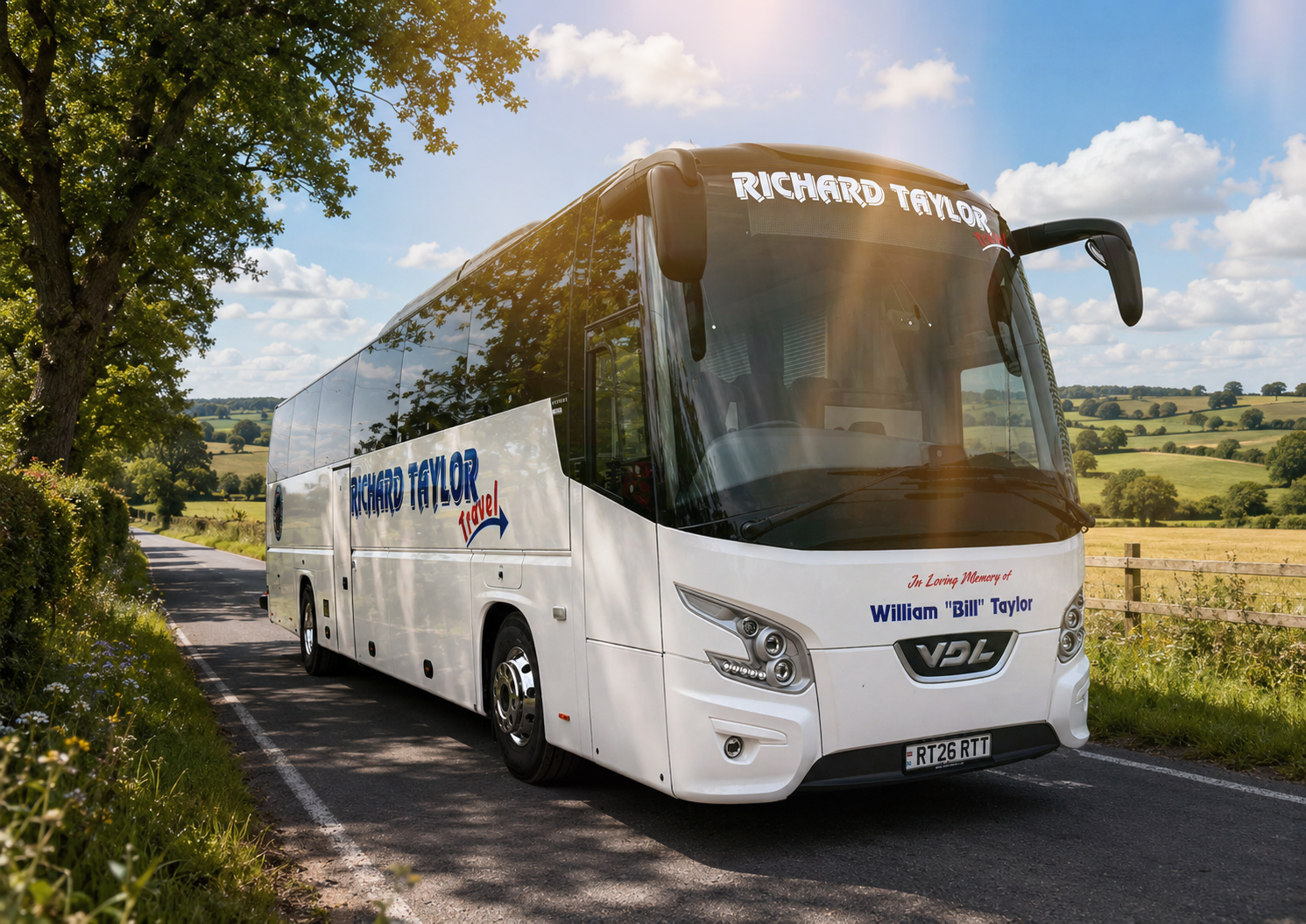 Richard Taylor Travel coach