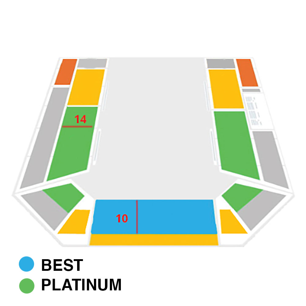 Birmingham International Tattoo 2006  seating plan